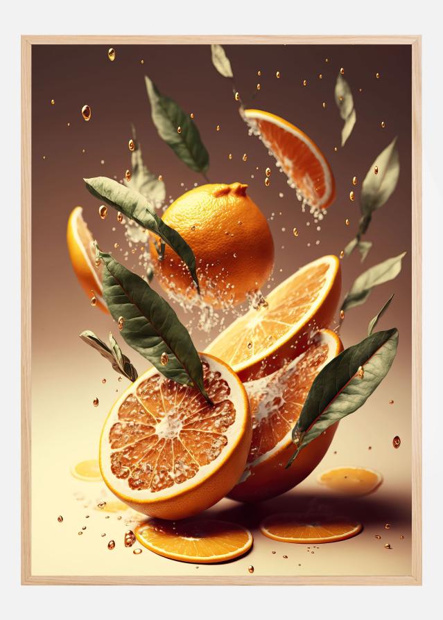 Fresh Oranges Αφίσα