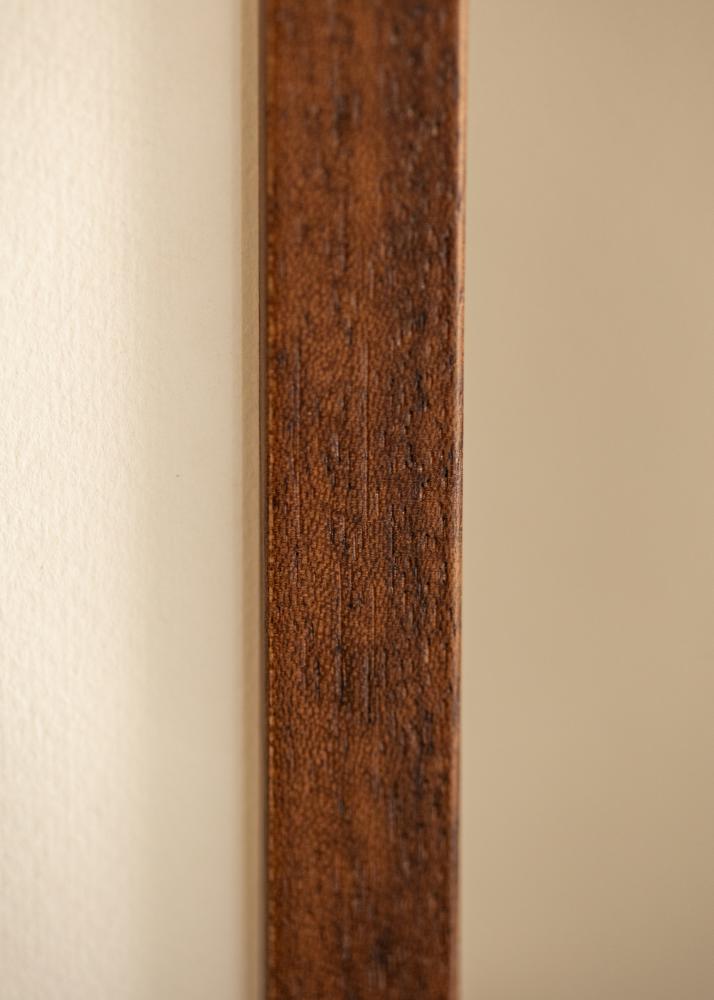 Πλαίσιο Hermes Teak 45x60 cm - Passepartout Λευκό 35x48 cm