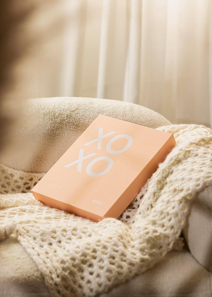 KAILA XOXO Pink - Coffee Table Photo Album (60 Μαύρες Σελίδες / 30 φύλλα)