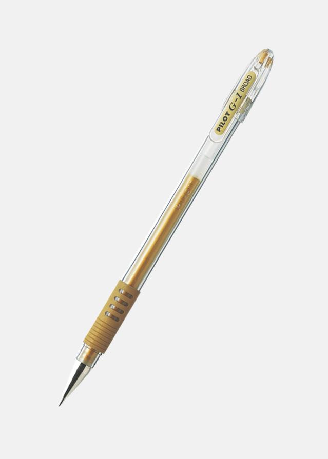 Pilot G1 Grip Στυλό άλμπουμ Χρυσός - 1 mm