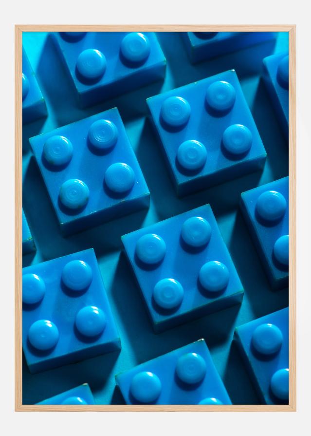 Blue lego Αφίσα