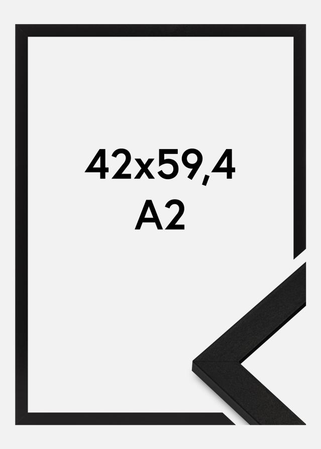 Πλαίσιο BGA Classic Ακρυλικό γυαλί Μαύρος 42x59,4 cm (A2)