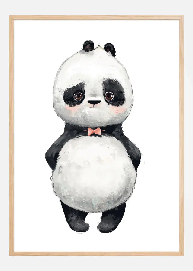 Cute Panda Αφίσα