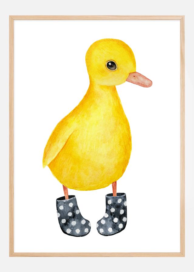 Duck in shoes Αφίσα