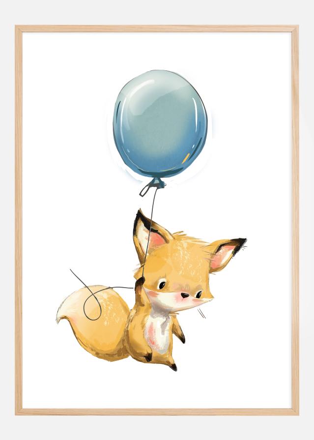 Fox Balloon Αφίσα