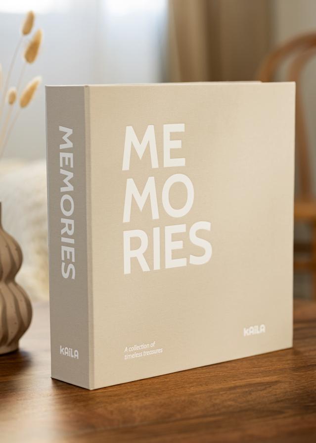 KAILA φωτογραφικό άλμπουμ Memories Creme - 1000 εικόνες σε 10x15 cm