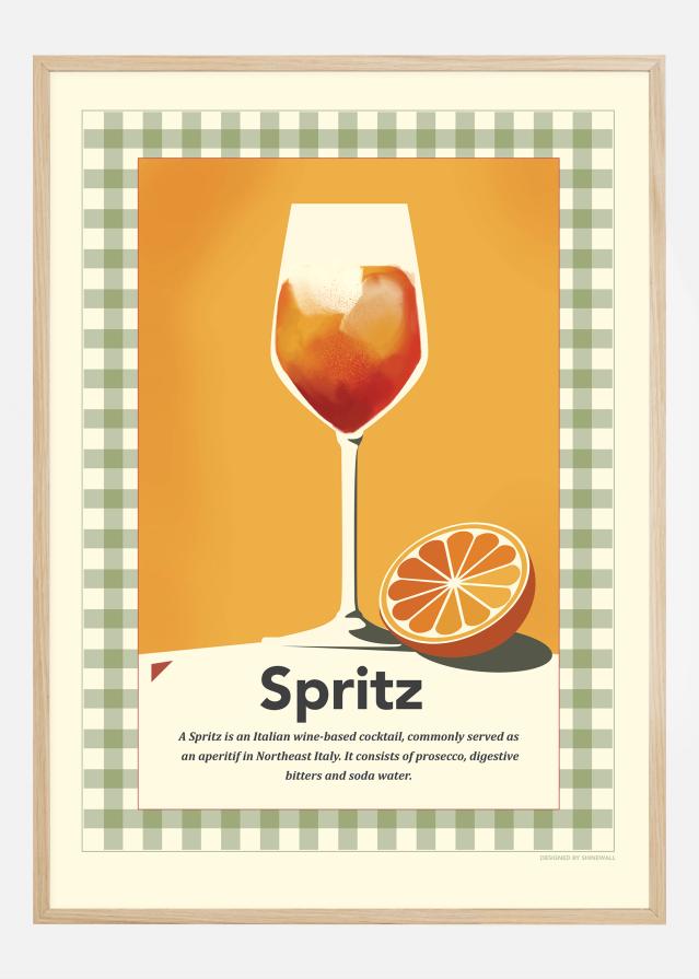 Spritz retro print Αφίσα