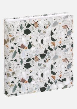 Terrazzo stone Άλμπουμ Μαύρος - 28x29 cm (60 Λευκά Σελίδες / 30 φύλλα)