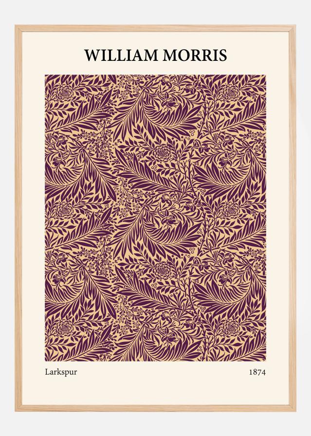 William Morris - Larkspur 6 Αφίσα