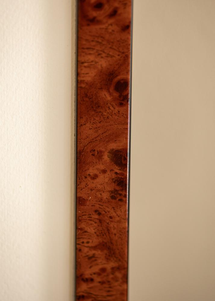 Πλαίσιο Hermes Ακρυλικό γυαλί Burr Walnut 70x90 cm