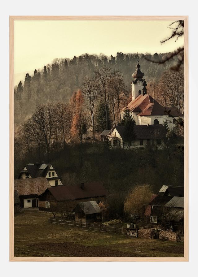 Autum Village Αφίσα