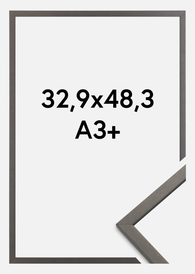 Πλαίσιο Edsbyn Ακρυλικό γυαλί Γραφίτης 32,9x48,3 cm (A3+)