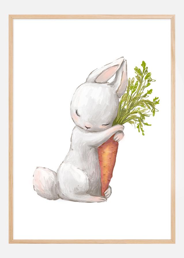 Rabbit Carrot Αφίσα