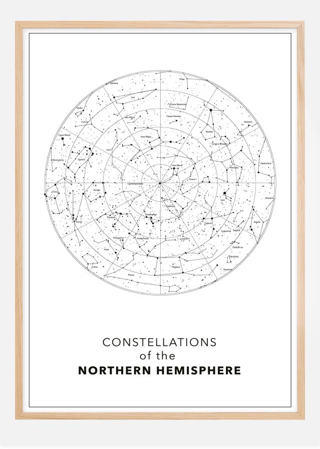 Northern hemisphere Αφίσα