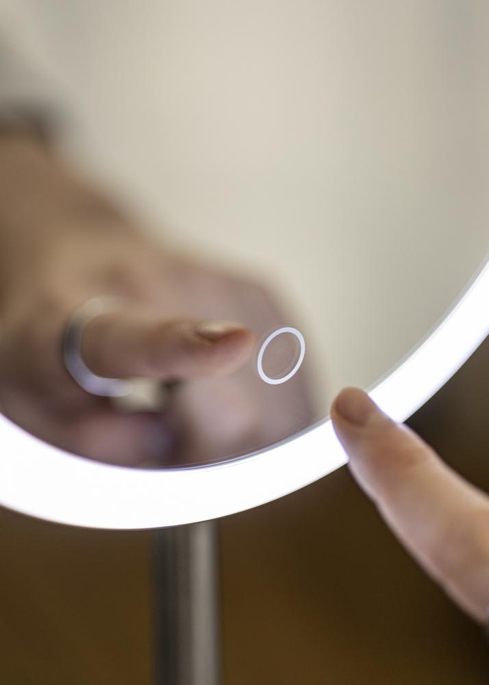 KAILA Καθρέφτης μακιγιάζ Pillar LED Magnifying 20 cm Ø