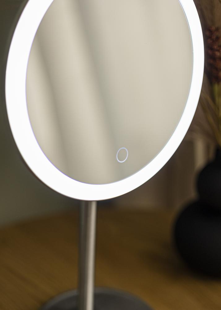 KAILA Καθρέφτης μακιγιάζ Pillar LED Magnifying 20 cm Ø