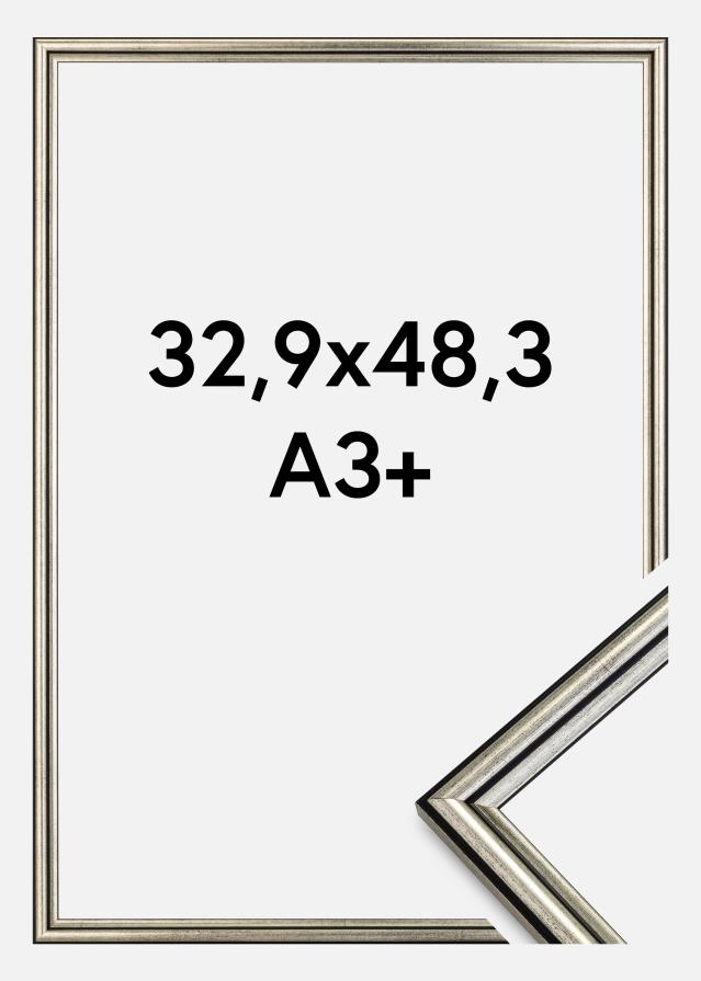 Πλαίσιο Horndal Ακρυλικό γυαλί Ασημί 32,9x48,3 cm (A3+)