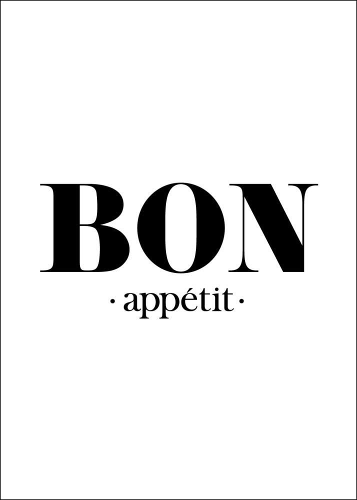 Bon appetit Αφίσα