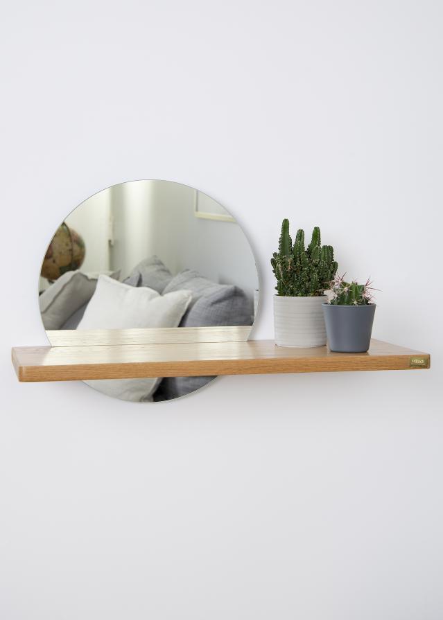 Καθρέφτης Round Shelf 26x50 cm