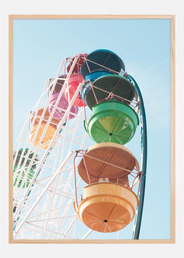 Colourful Ferris Wheel Αφίσα