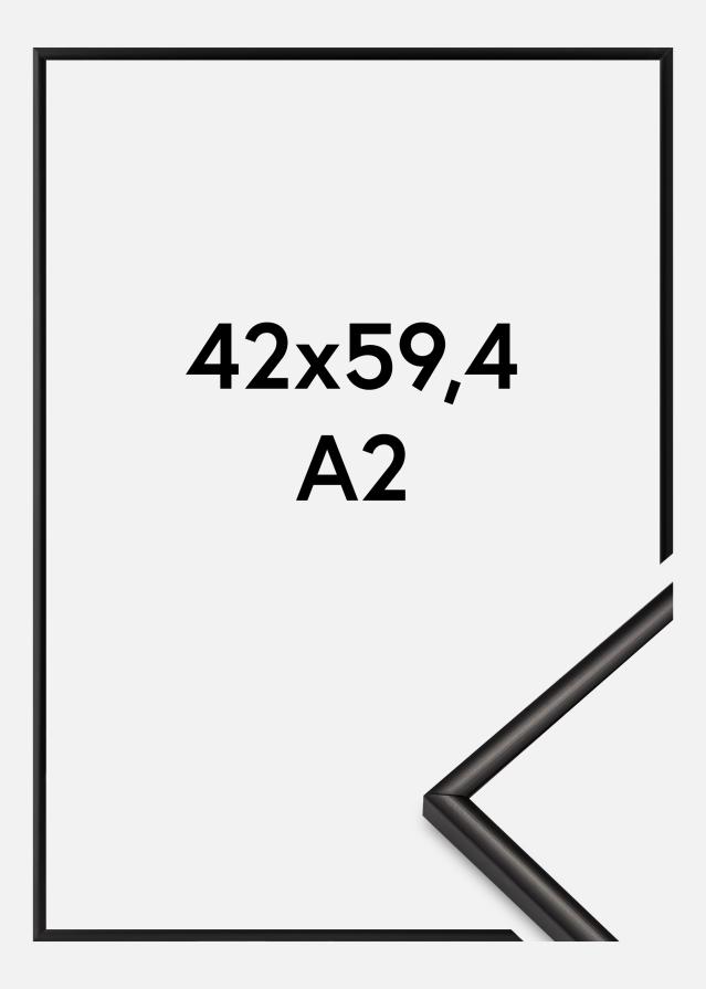 Πλαίσιο Scandi Ακρυλικό γυαλί Ματ Μαύρο 42x59,4 cm (A2)