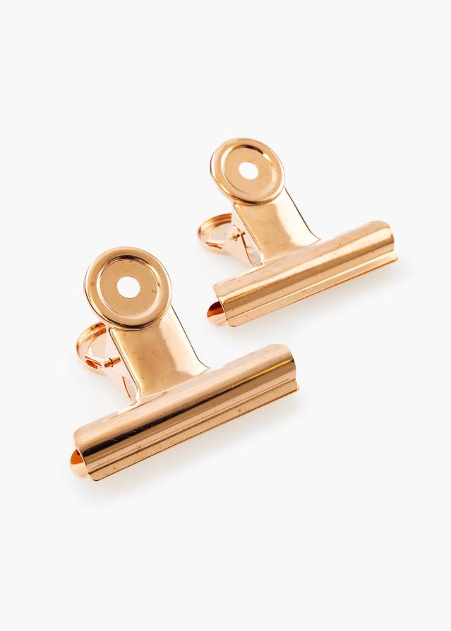 KAILA Αφίσα Clip Rose Gold 65 mm - 2-τεμάχια