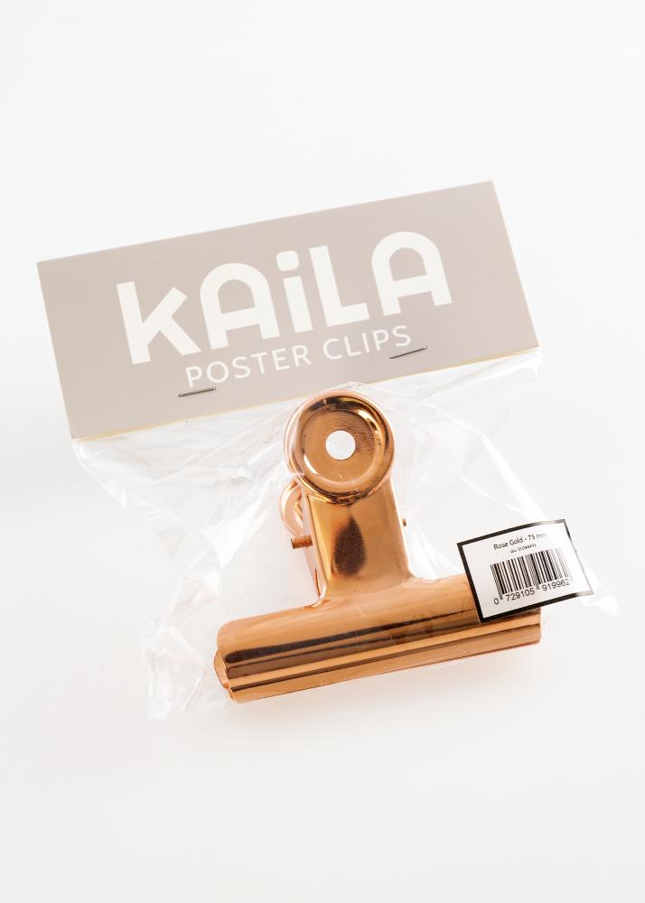 KAILA Αφίσα Clip Rose Gold - 75 mm