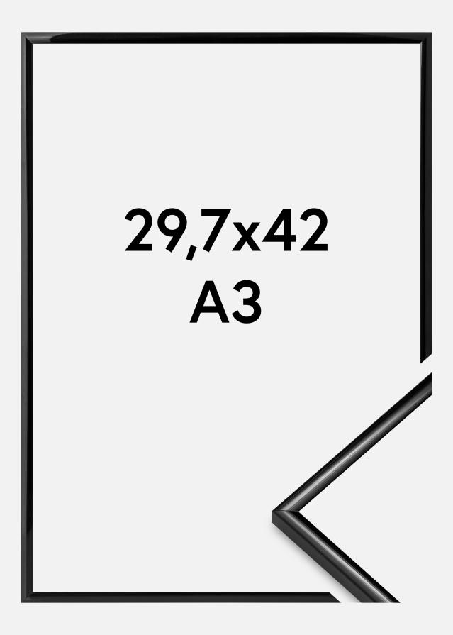 Πλαίσιο Scandi Ακρυλικό γυαλί Μαύρος 29,7x42 cm (A3)