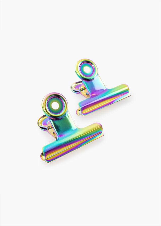 KAILA Αφίσα Clip Rainbow 50 mm - 2-τεμάχια