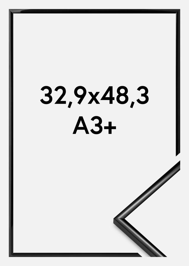 Πλαίσιο Scandi Ακρυλικό γυαλί Μαύρος 32,9x48,3 cm (A3+)