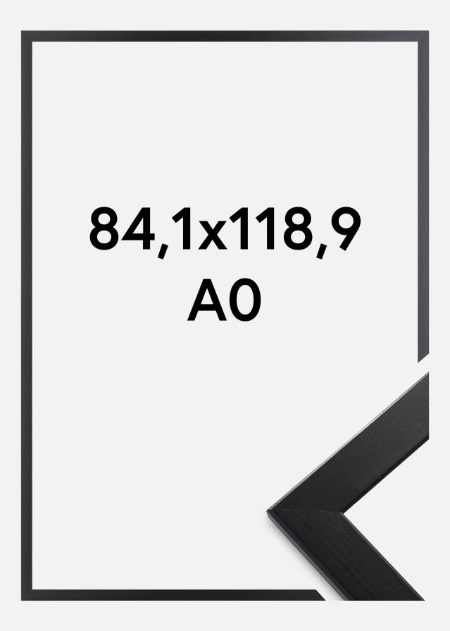 Πλαίσιο Trendline Ακρυλικό γυαλί Μαύρος 84,1x118,9 cm (A0)