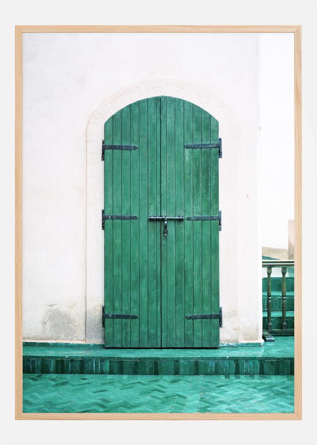 Marrakesh Green Door Αφίσα