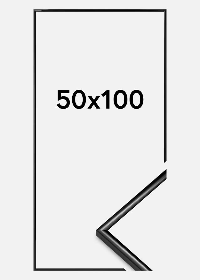 Πλαίσιο Scandi Ακρυλικό γυαλί Μαύρος 50x100 cm