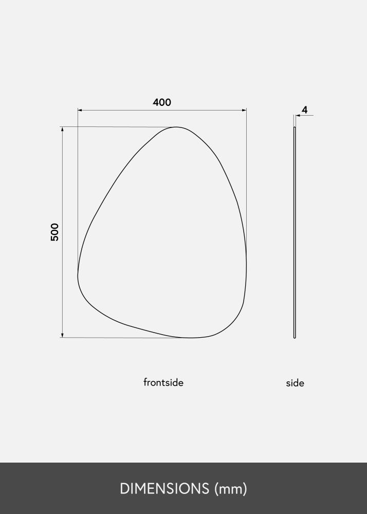 KAILA Καθρέφτης Shape I 40x50 cm