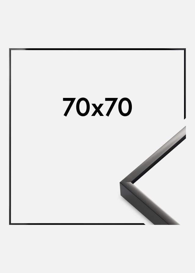 Πλαίσιο Nielsen Premium Alpha Λαμπερό Μαύρο 70x70 cm