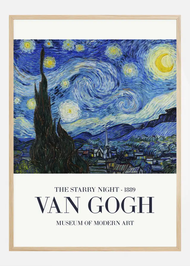 VAN GOGH - The Starry Night Αφίσα