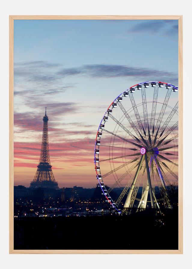 Paris Wheel Αφίσα