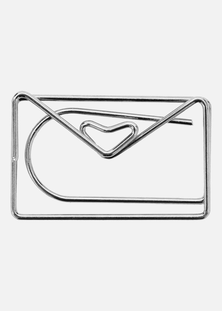 PAC Μέταλλο Paperclip Envelope Ασημί