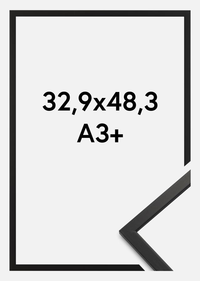 Πλαίσιο Edsbyn Ακρυλικό γυαλί Μαύρος 32,9x48,3 cm (A3+)