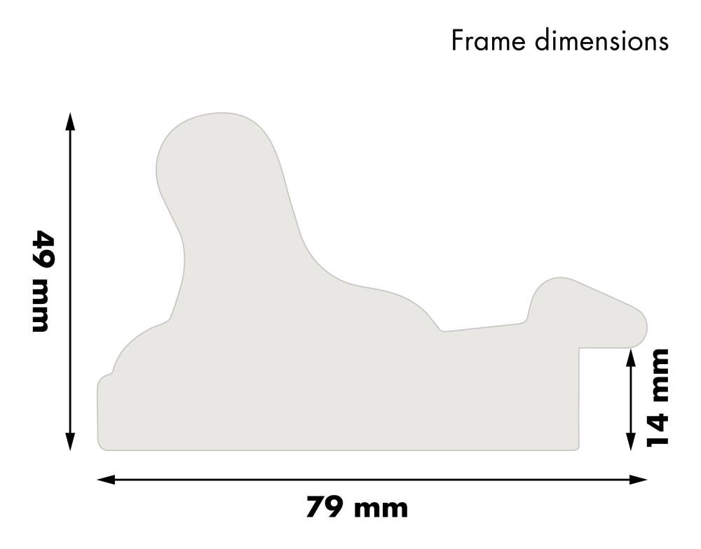 Πλαίσιο Gysinge Premium Χρυσός 20x28 cm