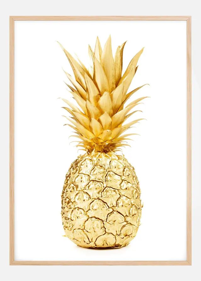 Gold Pineapple Αφίσα