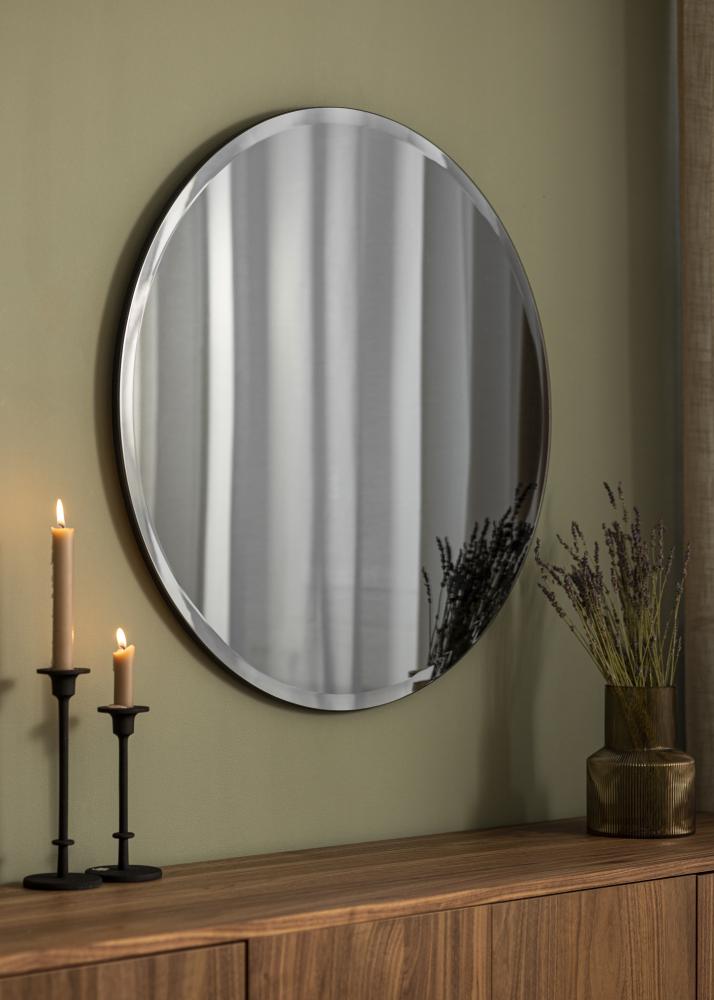 Καθρέφτης Prestige Warm Grey 80 cm Ø