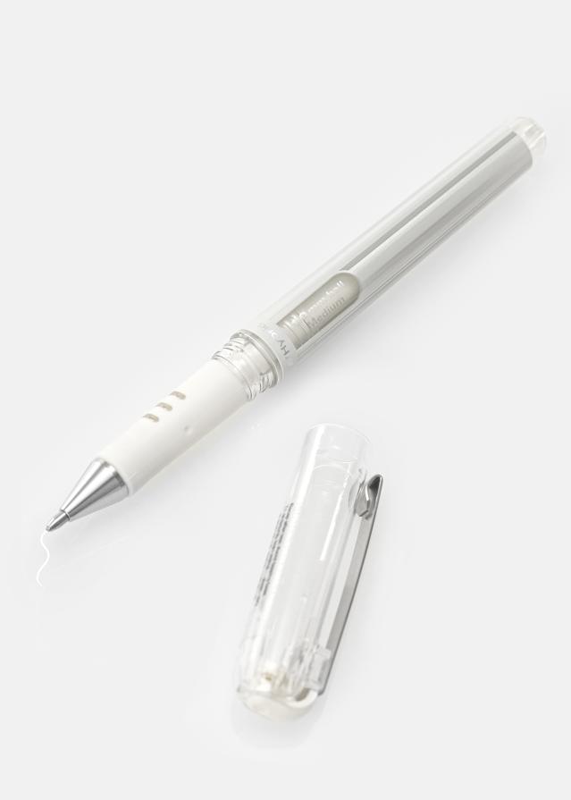 Pentel K230-WO - Μεταλλικός Λευκό Στυλό άλμπουμ - 1 mm