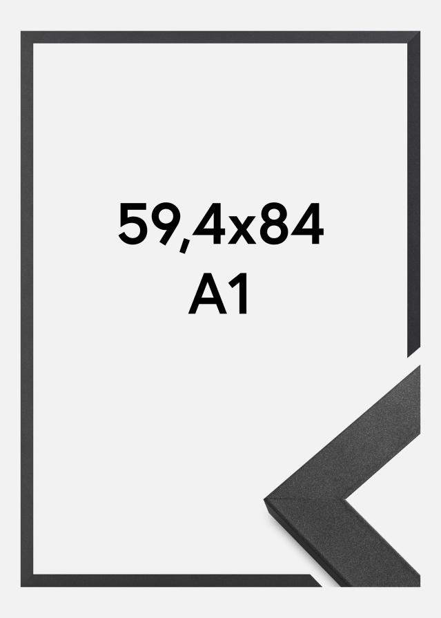 Πλαίσιο Graphite Wood Ακρυλικό γυαλί 59,4x84 cm (A1)