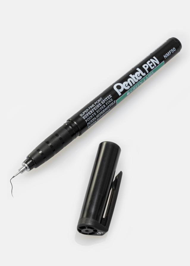 Pentel NMF50 - Μαύρος Στυλό άλμπουμ - 0,5 mm