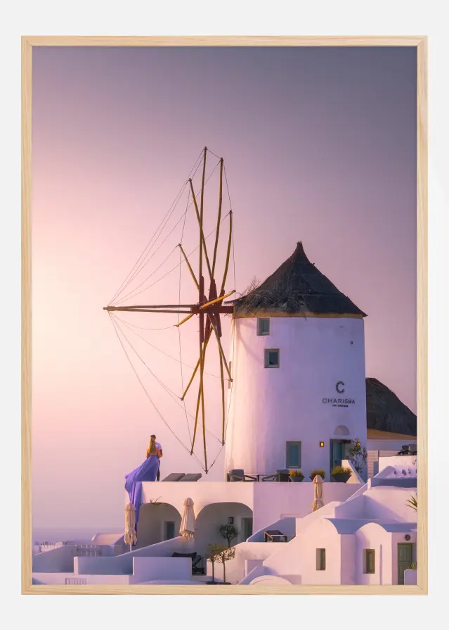 Santorini Weddings Αφίσα