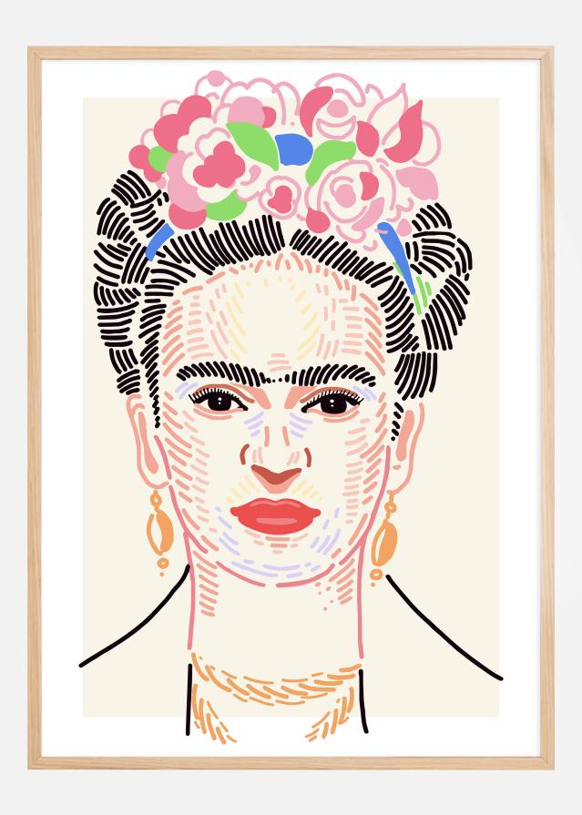 Frida Kahlo ll Αφίσα