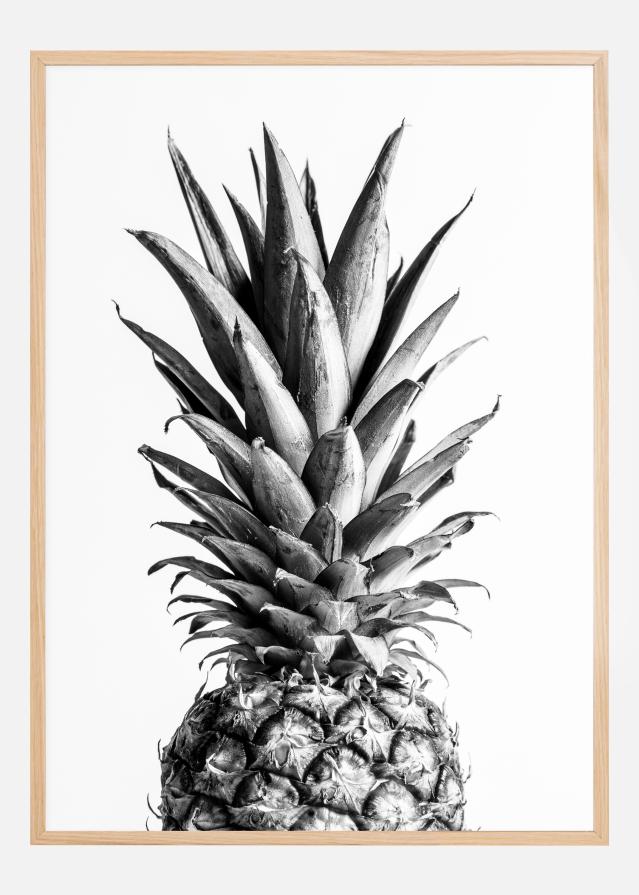 Pineapple Bw Αφίσα