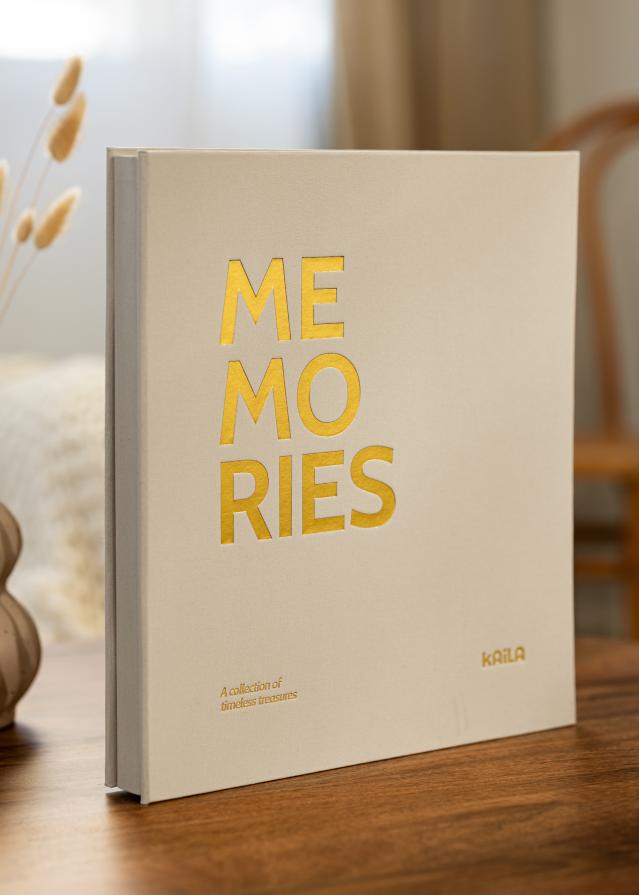 KAILA φωτογραφικό άλμπουμ Memories Creme - 300 εικόνες σε 11x15 cm