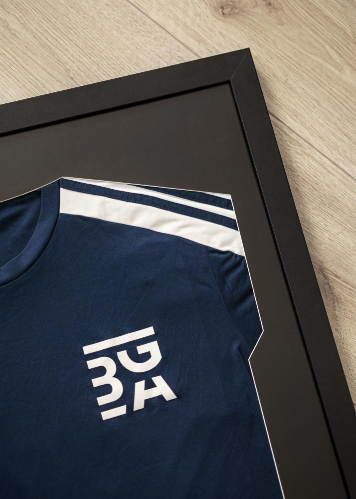 Πλαίσιο Jersey Box Ακρυλικό γυαλί Μαύρος 60x80 cm